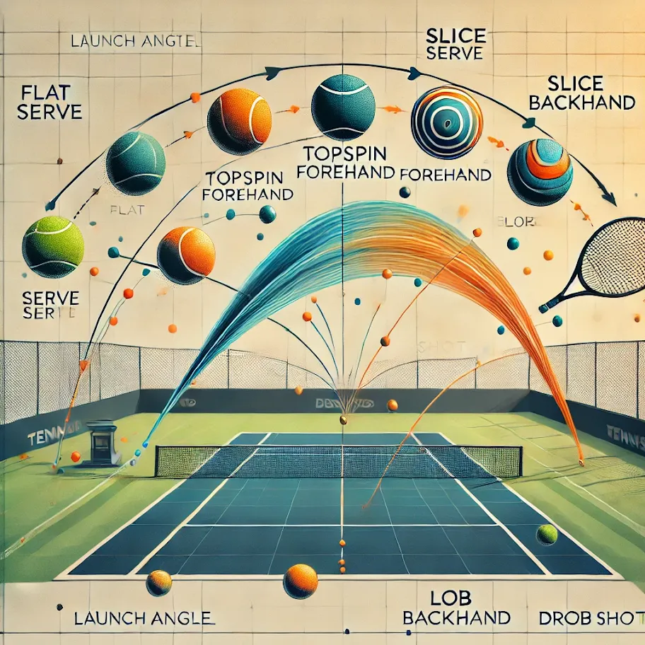 How AI sees tennis shost